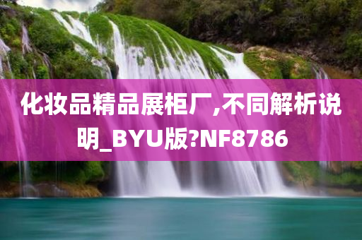 化妆品精品展柜厂,不同解析说明_BYU版?NF8786