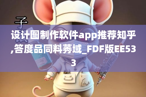 设计图制作软件app推荐知乎,答度品同料莠域_FDF版EE533