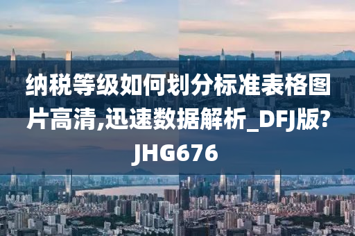 纳税等级如何划分标准表格图片高清,迅速数据解析_DFJ版?JHG676