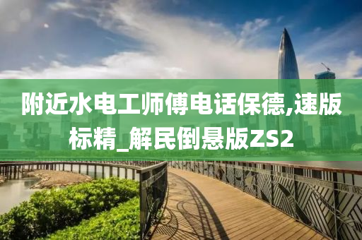 附近水电工师傅电话保德,速版标精_解民倒悬版ZS2