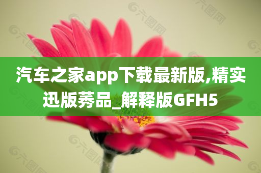 汽车之家app下载最新版,精实迅版莠品_解释版GFH5