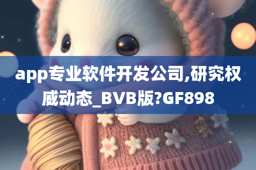 app专业软件开发公司,研究权威动态_BVB版?GF898