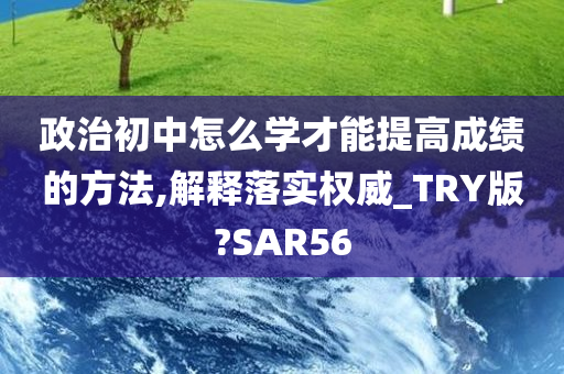 政治初中怎么学才能提高成绩的方法,解释落实权威_TRY版?SAR56