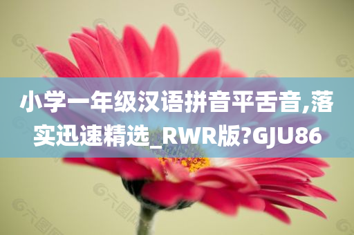 小学一年级汉语拼音平舌音,落实迅速精选_RWR版?GJU86