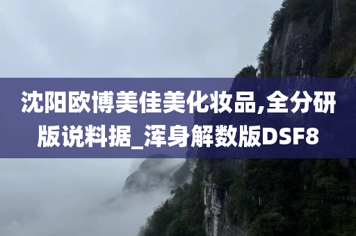 沈阳欧博美佳美化妆品,全分研版说料据_浑身解数版DSF8