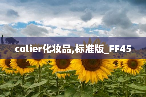 colier化妆品,标准版_FF45