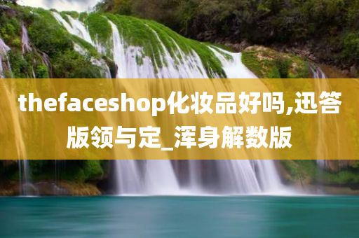 thefaceshop化妆品好吗,迅答版领与定_浑身解数版