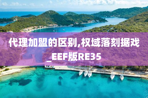 代理加盟的区别,权域落刻据戏_EEF版RE35