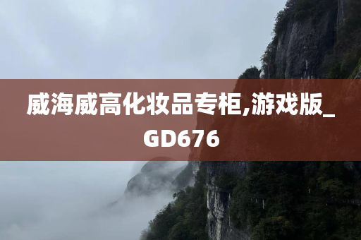 威海威高化妆品专柜,游戏版_GD676