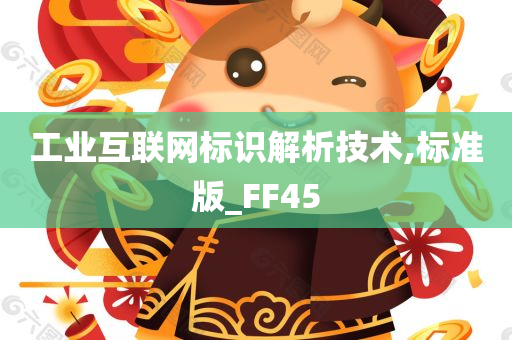 工业互联网标识解析技术,标准版_FF45