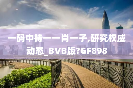 一码中持一一肖一子,研究权威动态_BVB版?GF898