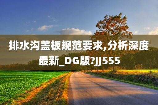 排水沟盖板规范要求,分析深度最新_DG版?JJ555