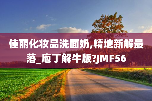 佳丽化妆品洗面奶,精地新解最落_庖丁解牛版?JMF56