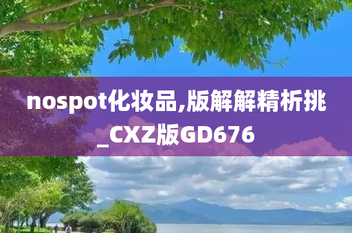 nospot化妆品,版解解精析挑_CXZ版GD676