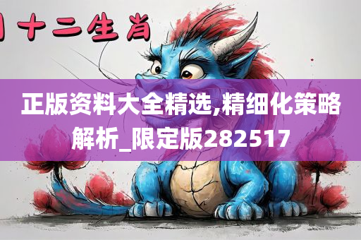 正版资料大全精选,精细化策略解析_限定版282517