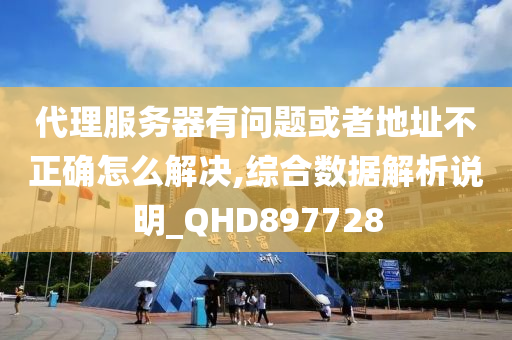 代理服务器有问题或者地址不正确怎么解决,综合数据解析说明_QHD897728