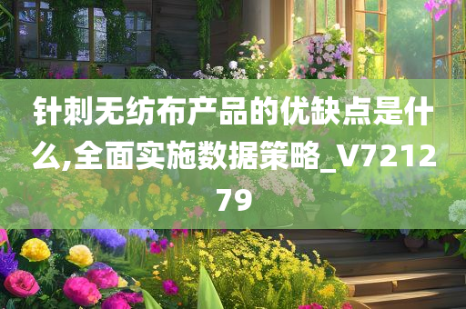 针刺无纺布产品的优缺点是什么,全面实施数据策略_V721279