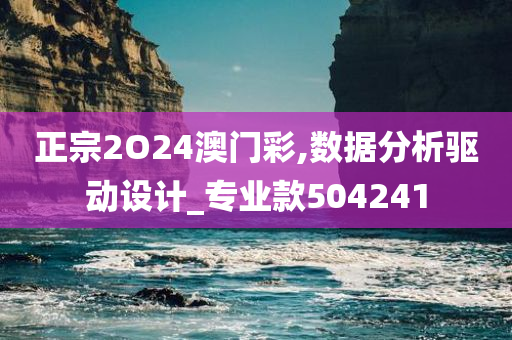 正宗2O24澳门彩,数据分析驱动设计_专业款504241