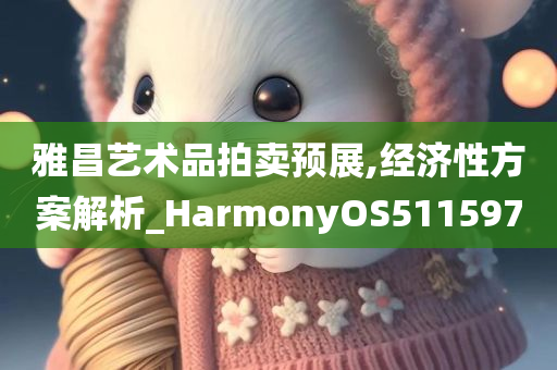 雅昌艺术品拍卖预展,经济性方案解析_HarmonyOS511597