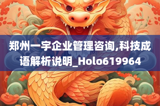 郑州一宇企业管理咨询,科技成语解析说明_Holo619964