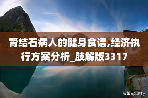 肾结石病人的健身食谱,经济执行方案分析_肢解版3317