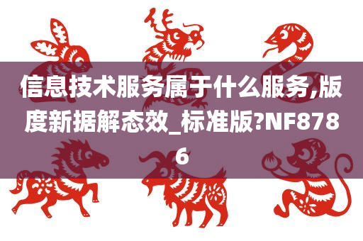 信息技术服务属于什么服务,版度新据解态效_标准版?NF8786