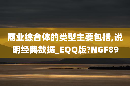 商业综合体的类型主要包括,说明经典数据_EQQ版?NGF89