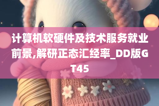 计算机软硬件及技术服务就业前景,解研正态汇经率_DD版GT45