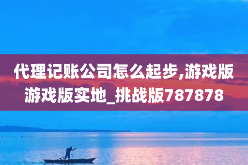 代理记账公司怎么起步,游戏版游戏版实地_挑战版787878