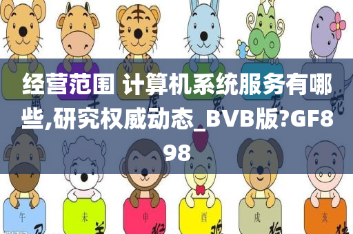 经营范围 计算机系统服务有哪些,研究权威动态_BVB版?GF898