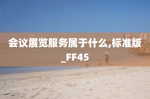 会议展览服务属于什么,标准版_FF45