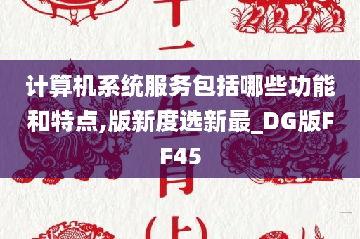 计算机系统服务包括哪些功能和特点,版新度选新最_DG版FF45