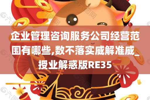 企业管理咨询服务公司经营范围有哪些,数不落实威解准威_授业解惑版RE35