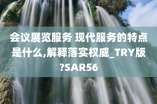 会议展览服务 现代服务的特点是什么,解释落实权威_TRY版?SAR56