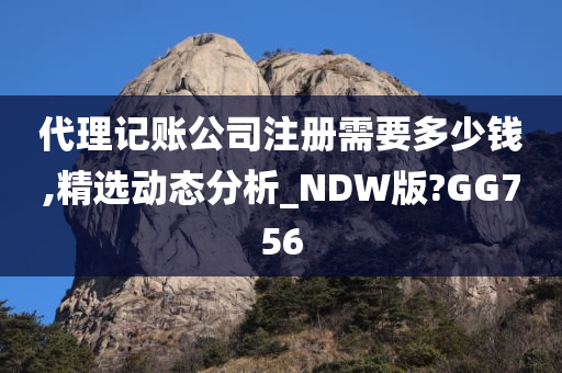 代理记账公司注册需要多少钱,精选动态分析_NDW版?GG756